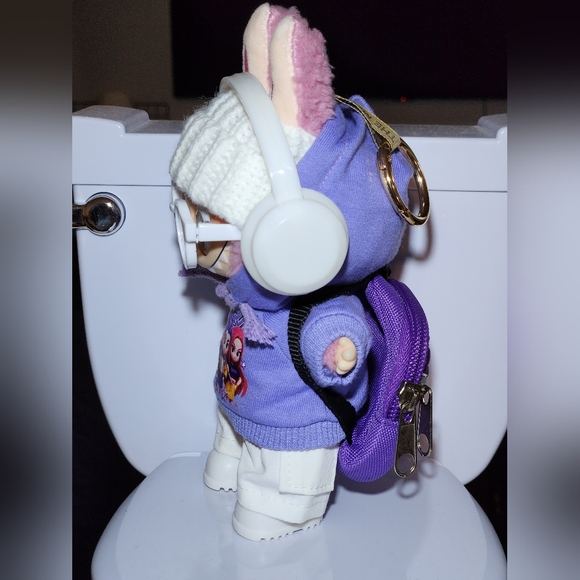 Fits Labubu Clothes Kpop Wht - Picture 2 of 3